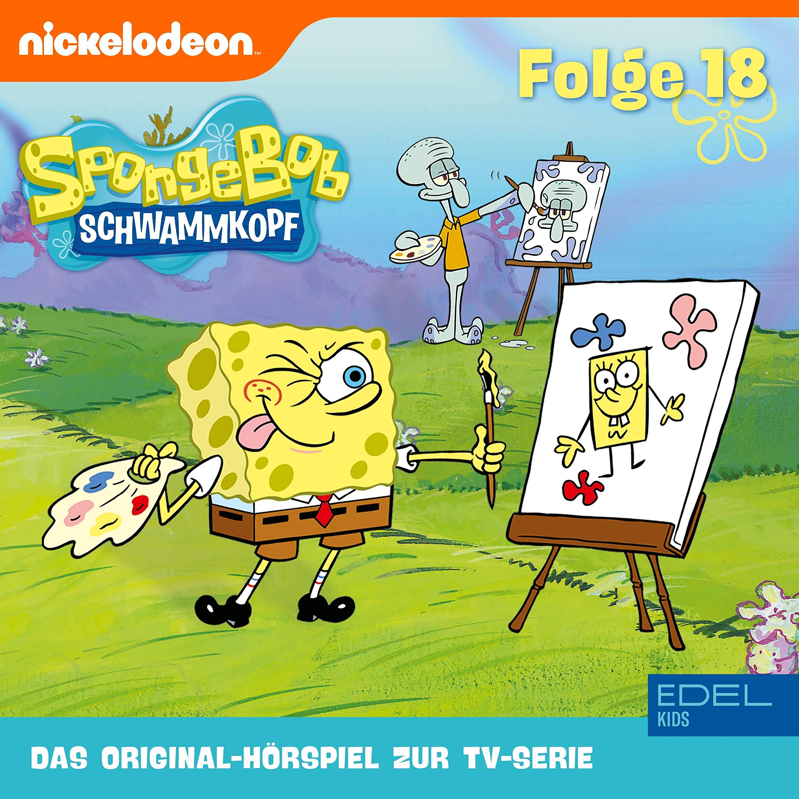 Cover art for SpongeBob Schwammkopf 18. Das Original-Hörspiel zur TV-Serie