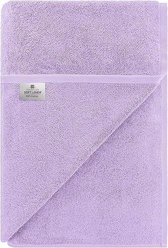 Miniatura 149 de American Soft Linen - Juego de 4 toallas de baño, 100% de algodón turco de 27 x 54 pulgadas, toallas de baño extragrandes, toallas para ducha