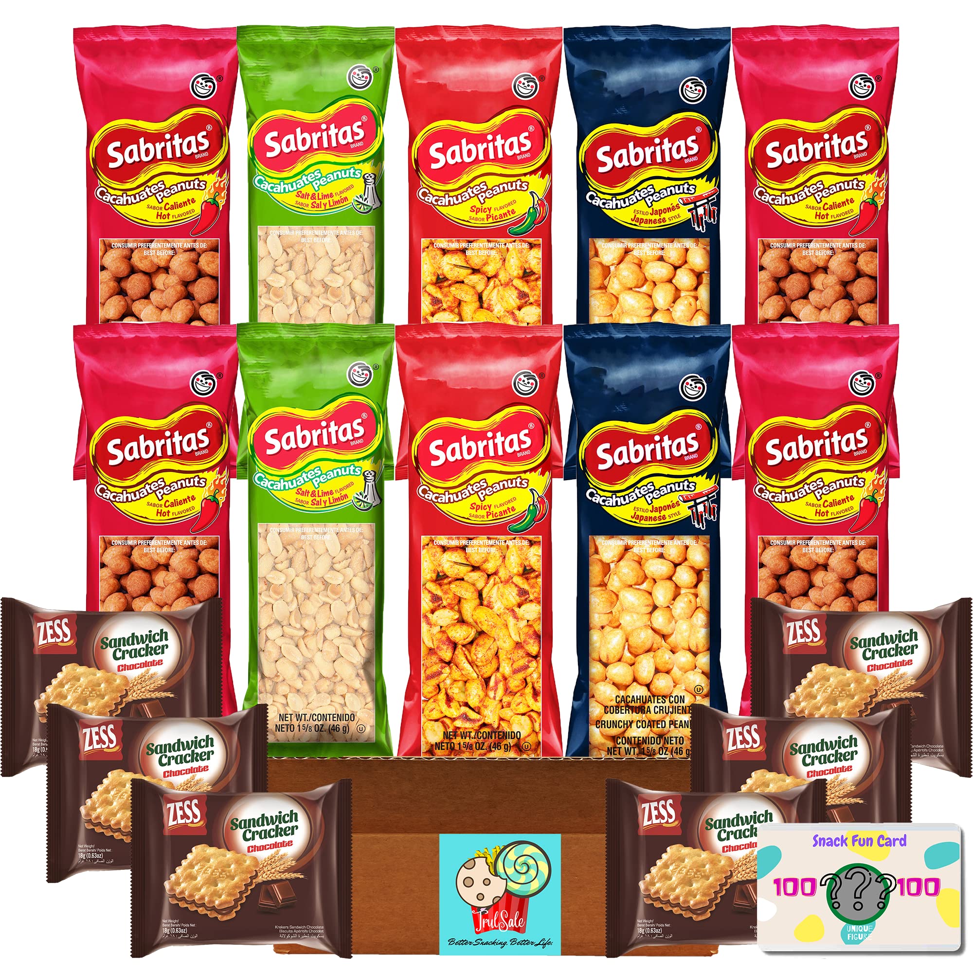 Buy Variety Assorted Flavored Cacahuates Peanuts Sabritas Spicy Hot