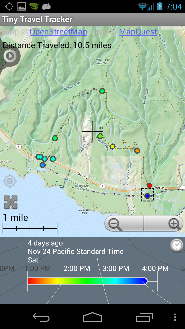 Tiny Travel Tracker App on Amazon Appstore