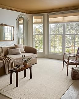 Loloi Magnolia Home by Joanna Gaines Henley Collection HNY-01 Ivory/Smok...