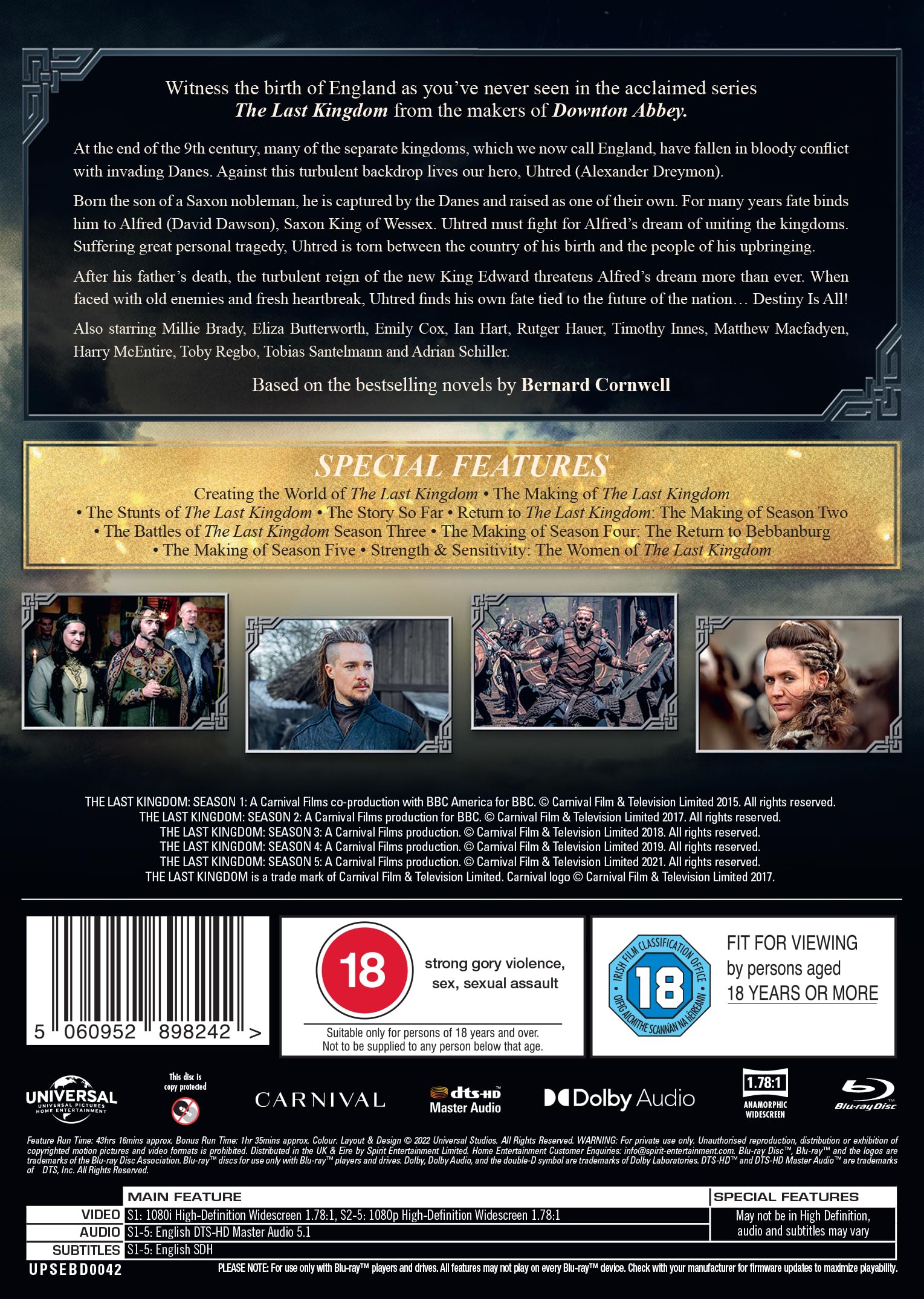 The Last Kingdom: Season 1-5