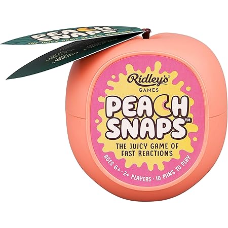 Ridley's GME021 Peach Snaps Card Game