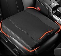 Vista 14 de Cojín de asiento de automóvil, cómodos cojines de espuma viscoelástica para conducir, alivio del dolor de ciática y espalda baja, almohada
