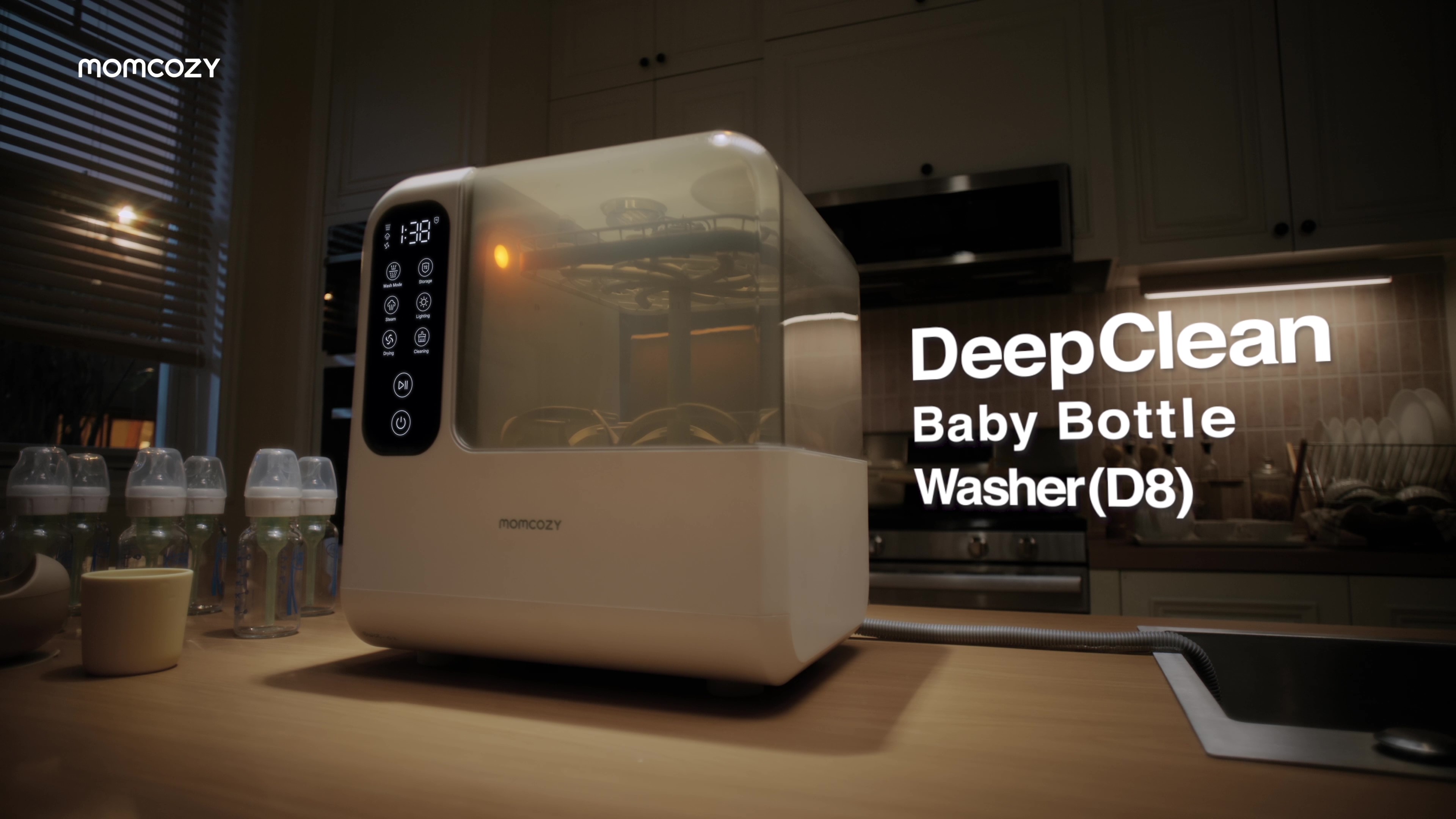 Amazon.com: Momcozy DeepClean D8 Bottle Washer, Sterilizer & Dryer
