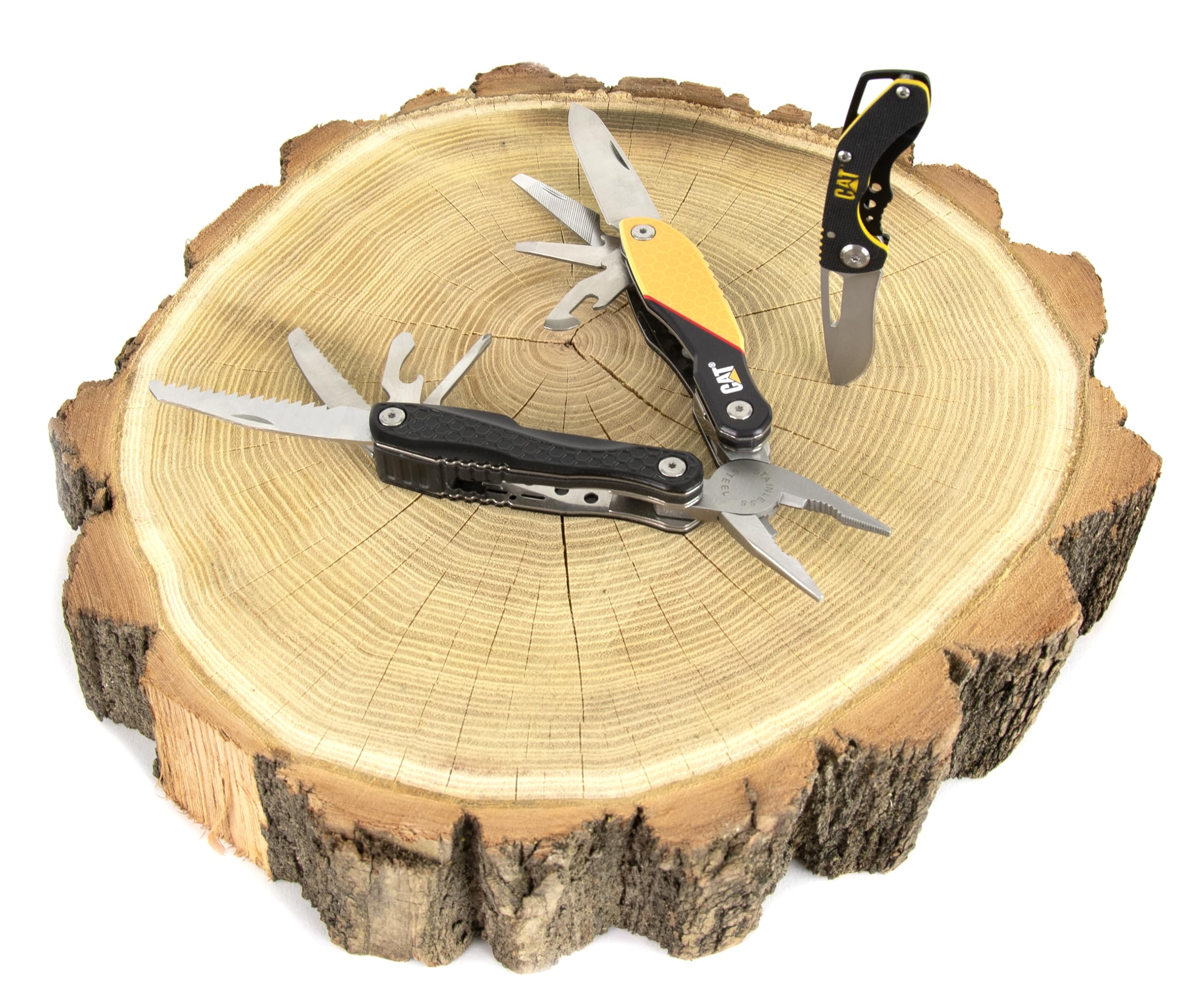 Caterpillar Juego de 2 piezas - Herramienta multifunción y 1 cuchillo plegable - Modelo 980269