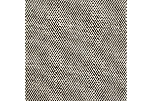 54" Wide Solid Drapery Upholstery Herringbone Chenille Fabric Charcoal by The Yard