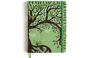 Rileys Tree of Life Journal: Handcrafted Blank Notebook for Creatives