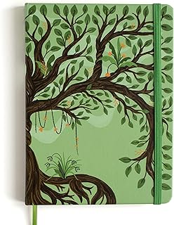 Rileys & Co Notebook Journal for Writing 8 x 6 Inches, Hardcover Daily J...