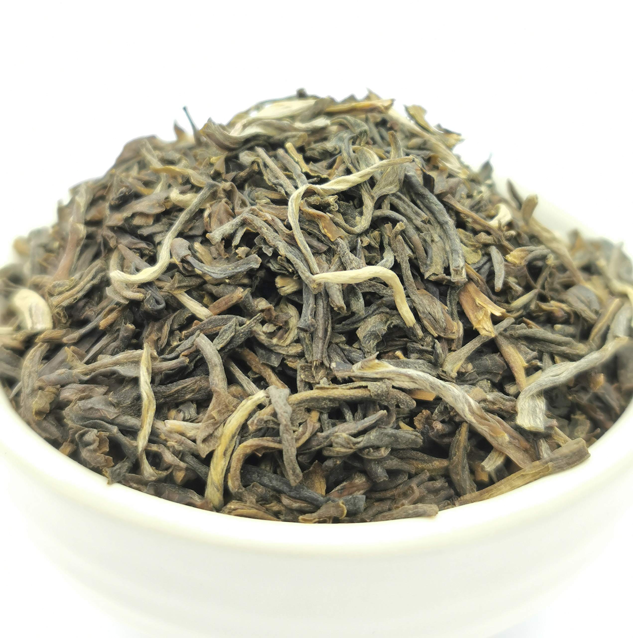 TeaClub Té de Jazmín a Granel 100g – Té Verde con Jazmín Real | Té verde aromatizado naturalmente con flores de jazmín reales, a granel, aroma floral-afrutado