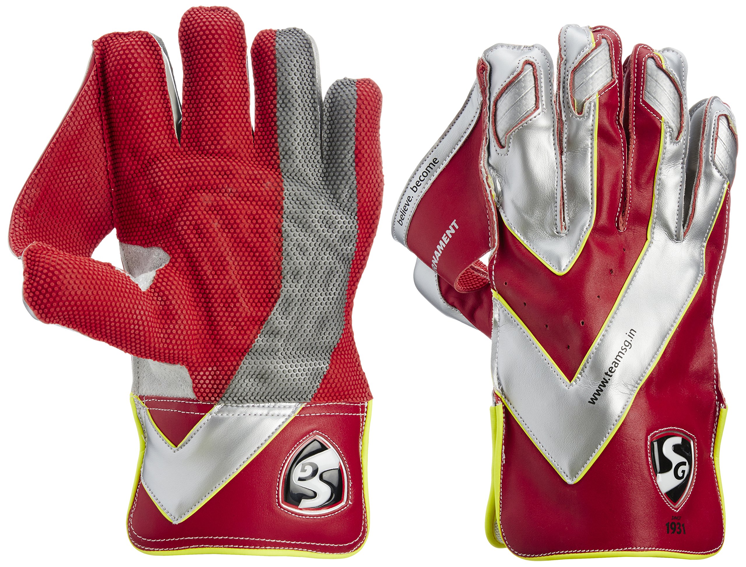 SG Tournament Wicket Keeping Gloves, Adult (Color May Vary)-image-36