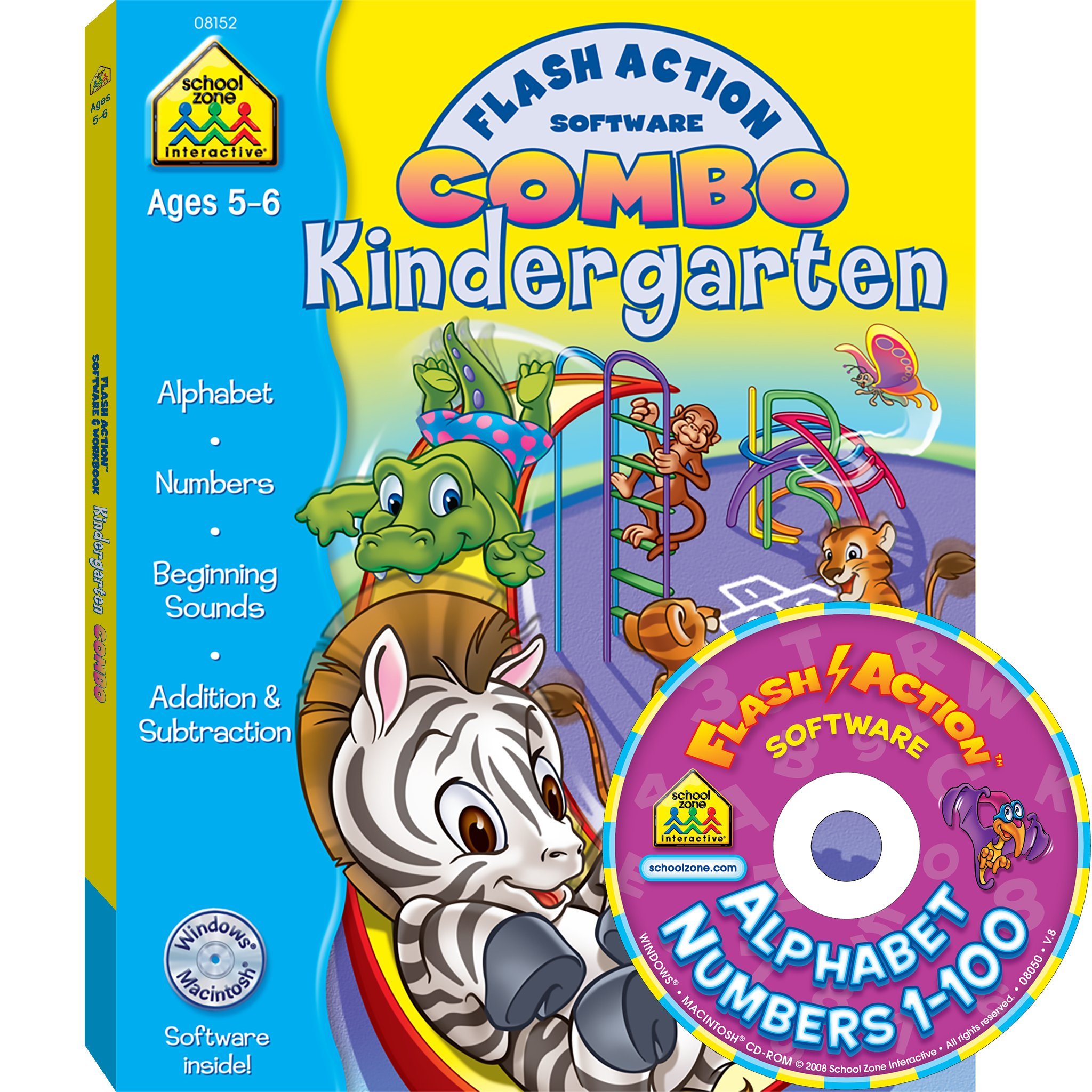 Flash Action Software Combo Kindergarten: Ages 5-6