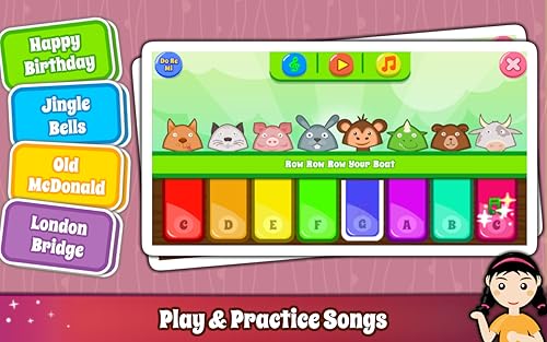 Kids Animal Piano Games & Songs - Musical Learning Game