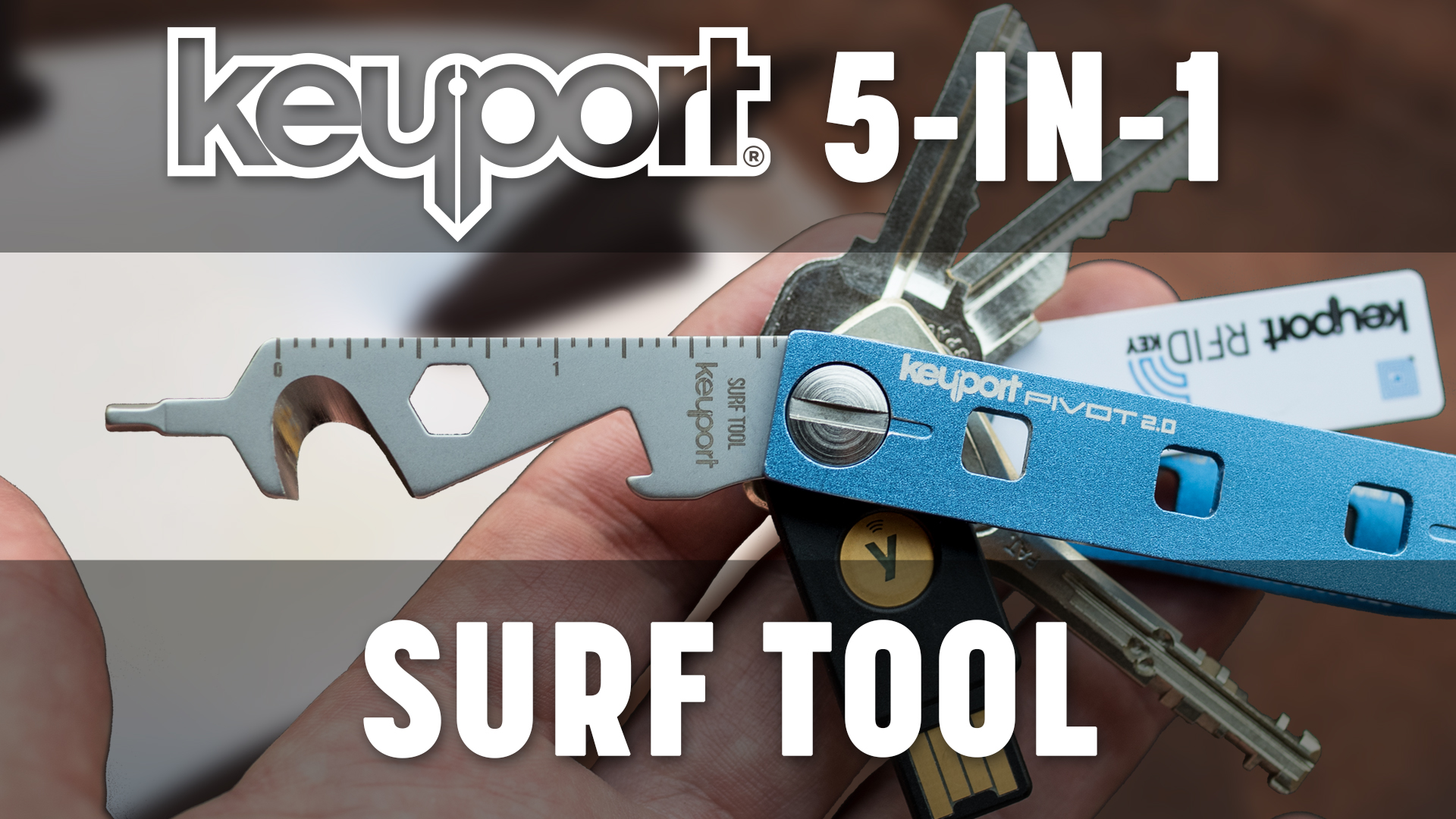 Amazon.com : Keyport 5-in-1 Surf Tool - Fin Key Tool for FCS