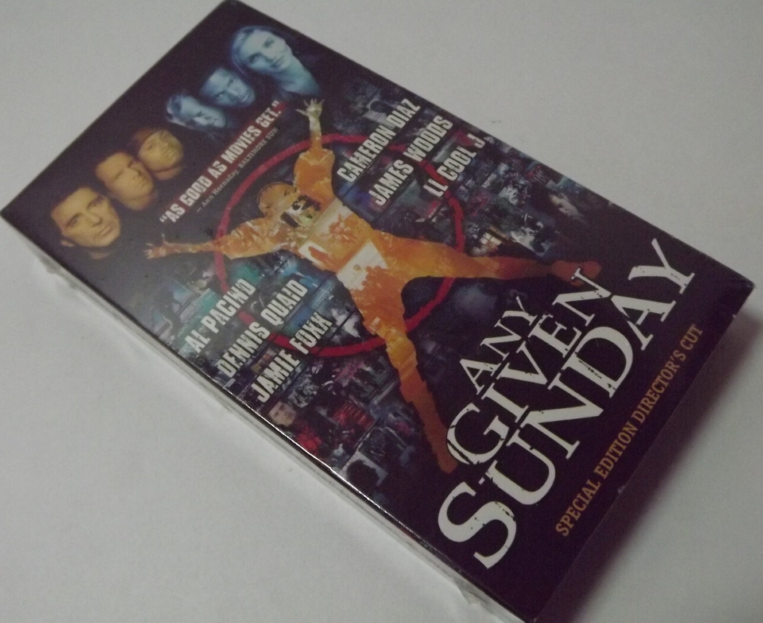 VHS Any Given Sunday USA de coleccionismo cinematografico en version importada
