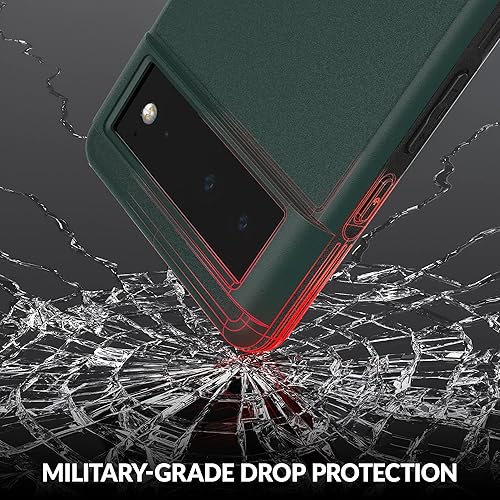 Miniatura 4 de Crave Slim Guard para Google Pixel 6, funda a prueba de golpes para Google Pixel 6 - Verde bosque