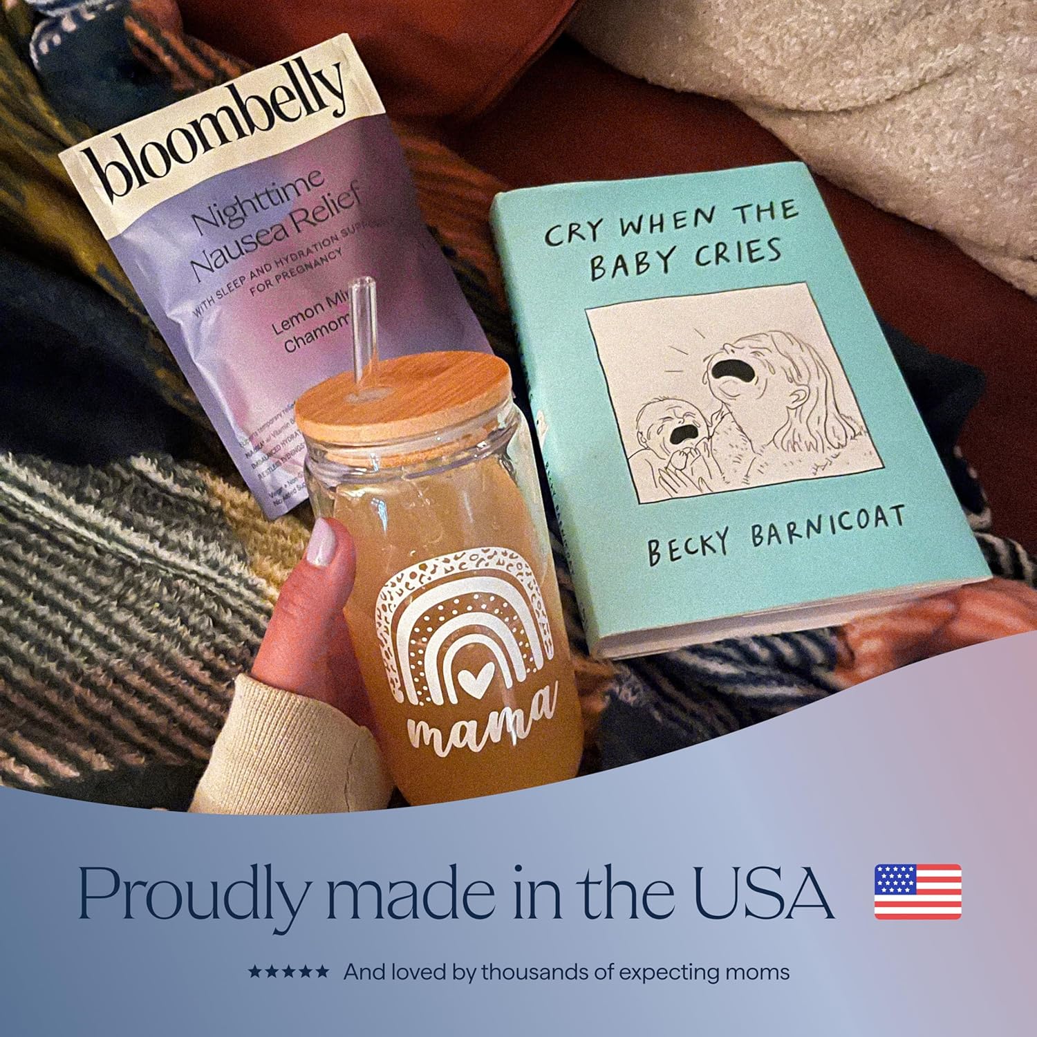 Morning Sickness + Nausea Relief. Electrolytes Hydration Support. Safe Sleep Support + Prenatal Vitamins with Magnesium, Vitamin b6. First Trimester Pregnancy Must Haves 30 Servings