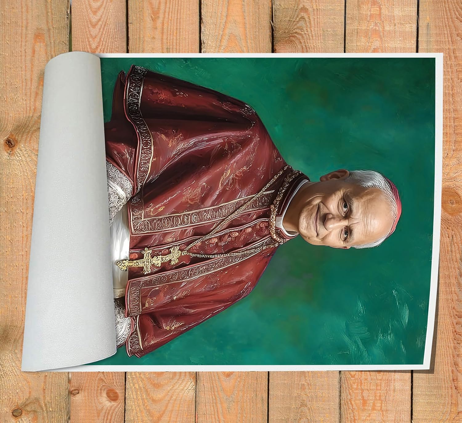 Pope Leo XIV posters canvas print art suitable for church, classroom, living room, office wall decoration(12W x 18L Unframed) - Image 5