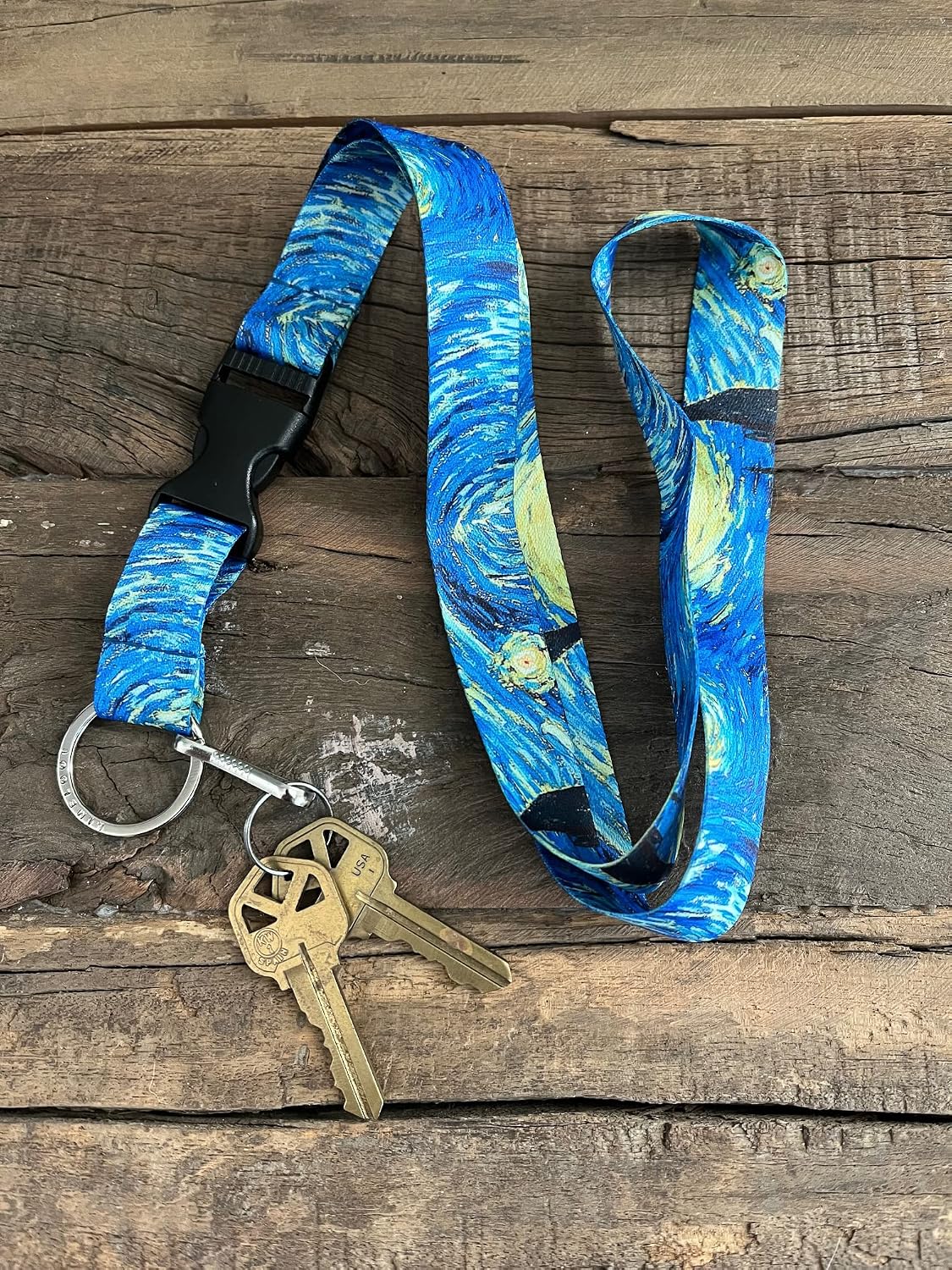 Limeloot Lanyard for Keys, ID Badge, Accessories | Neck Lanyard for Men and Women with Quick Release Buckle and Flat Ring image 4