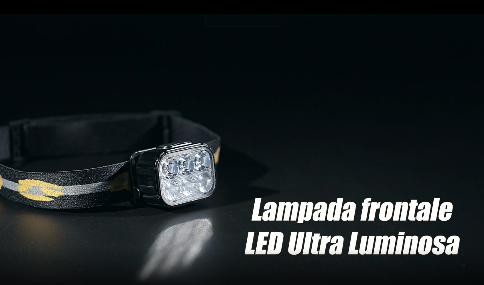 Frontale LED Ricaricabile 350LM – Luce Testa Con Rotazione 90° E Batteria 1200mAh