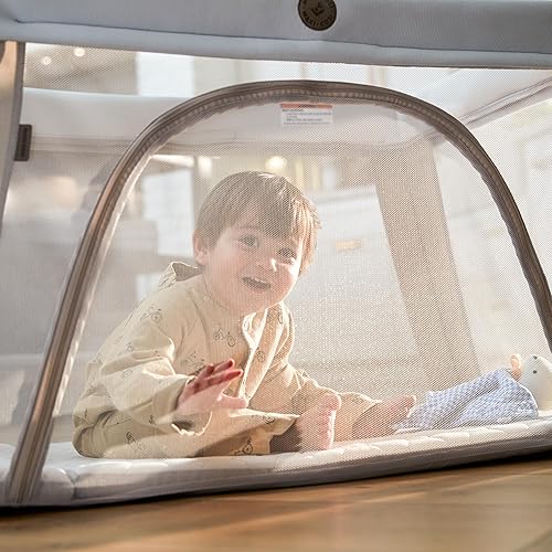 Miniatura 13 de Maxi-Cosi Calao - Corralito de viaje, cuna infantil, portátil, ligero, plegable, fácil de instalar, con bolsa de transporte, malla transpirable,