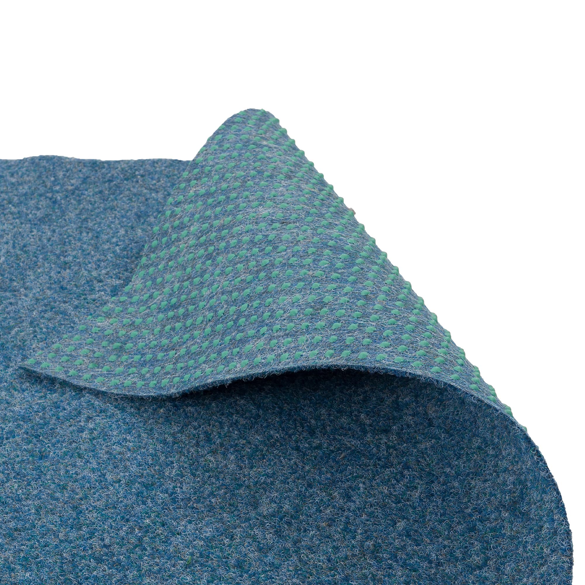 Snapstyle Kingston - Tapis Type Gazon Artificiel – pour Jardin, terrasse, Balcon - Bleu
