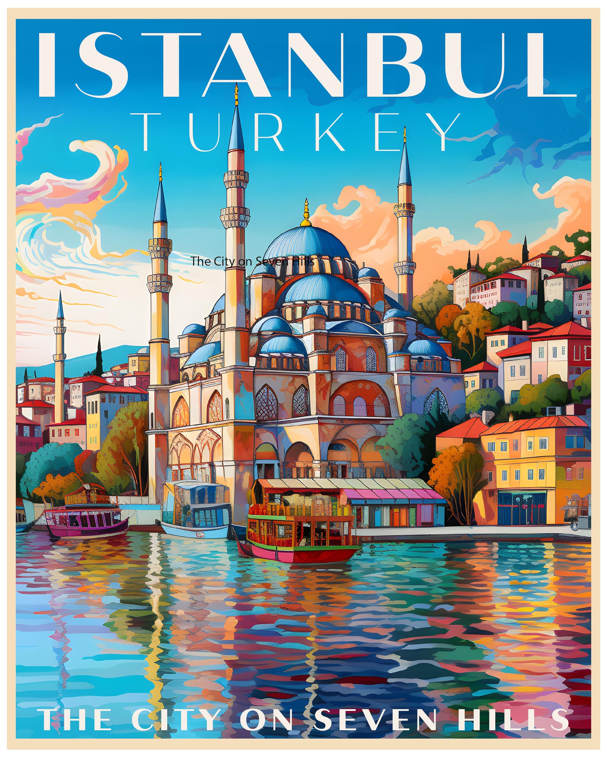 Amazon.com: R and R Imports Istanbul Turkey Souvenir Vintage