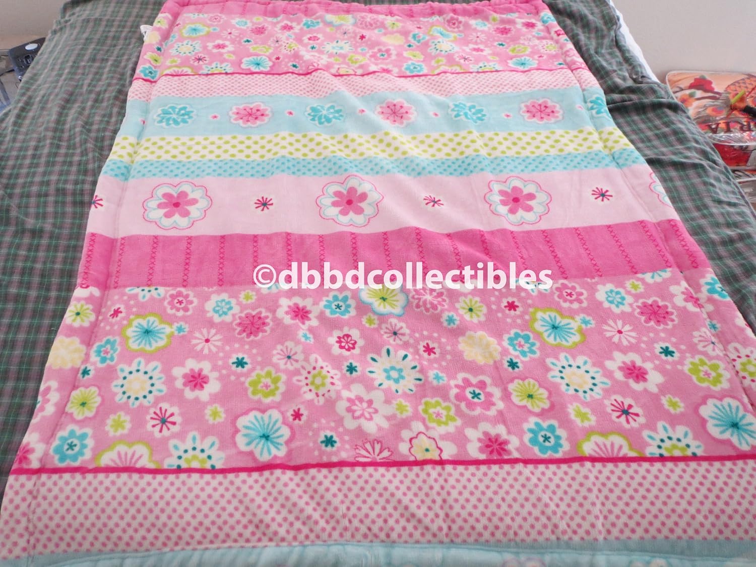 Plush Sherpa Baby Blankets for Toddler Girls (40"x55