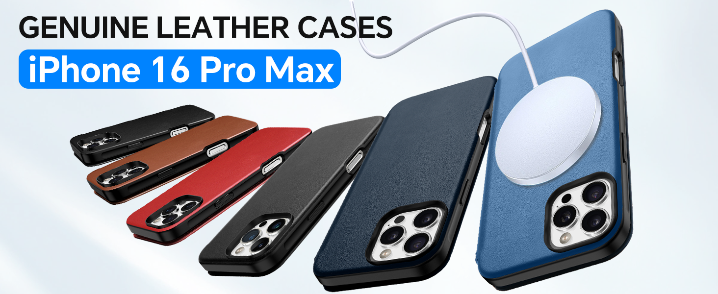 SUPCASE Cover per iPhone 16 Pro Max 6.9'' 2024, [Compatibile con MagSafe] [Protezione di Grado