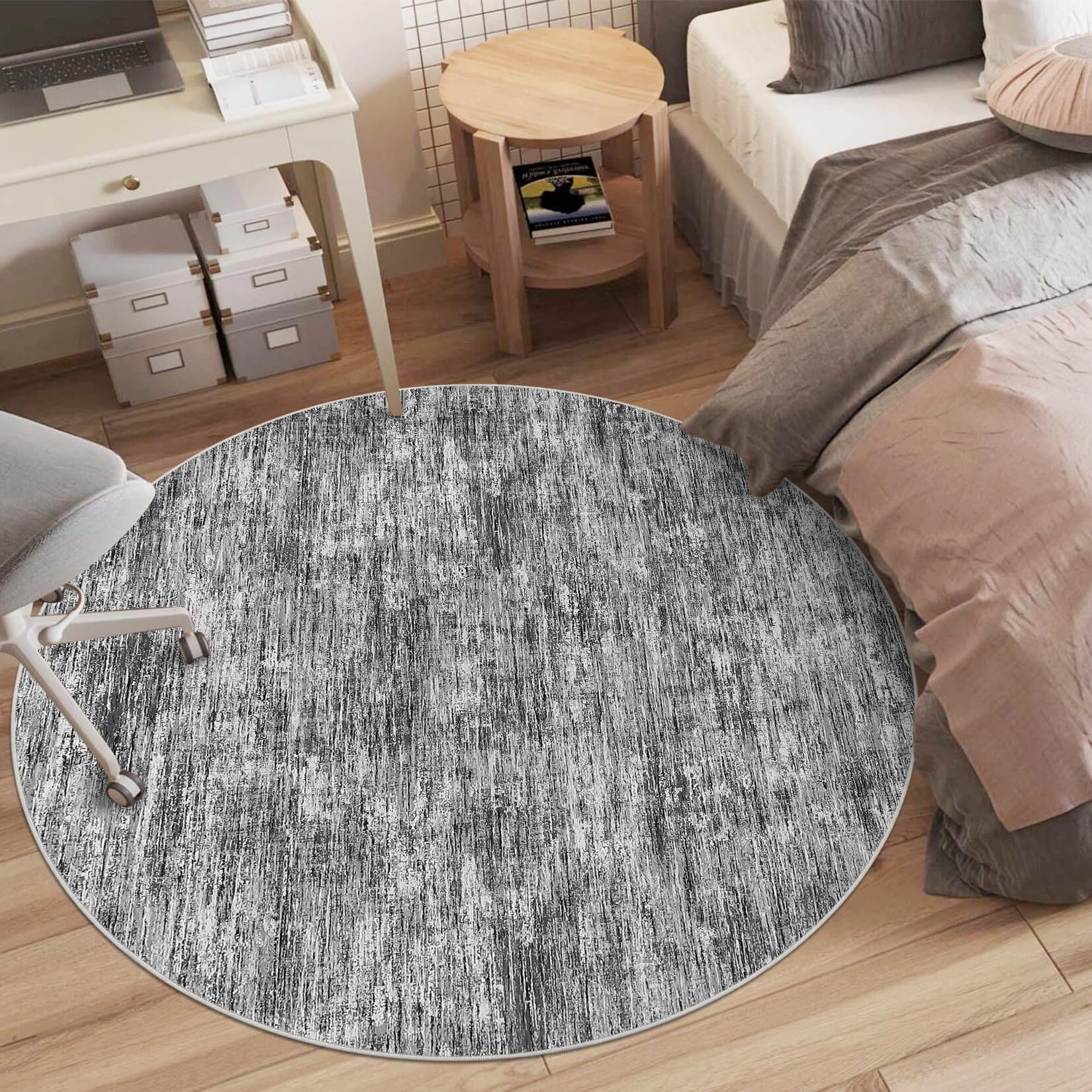 LuxFocus Modern Bereich Teppich für Wohnzimmer, Maschine Waschbar Schlafzimmer Teppich, rutschfest Große Faltbare Teppiche für Büro Esszimmer