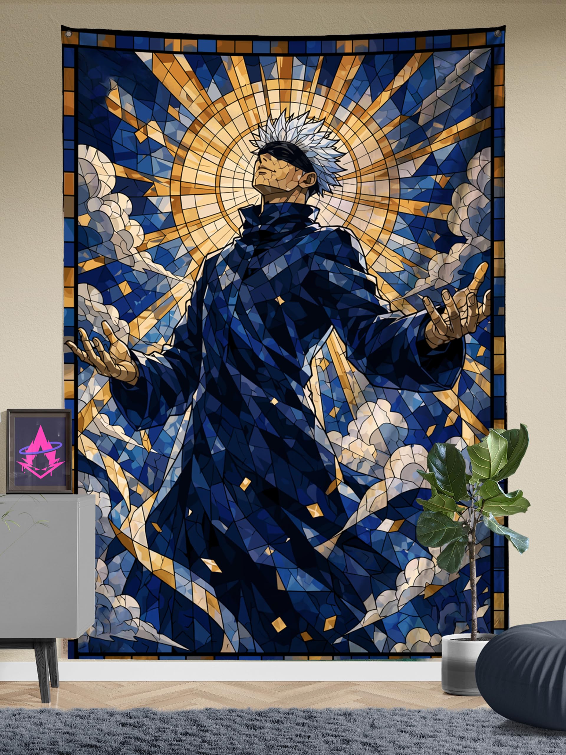Anime Tapestry Wall Hanging - Bedroom Decor -10