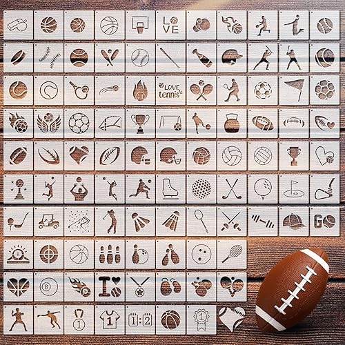 Miniatura 8 de 100 plantillas para pintar en madera, plantillas reutilizables, manualidades, plantillas de dibujo, plantillas de vacaciones, juego de plantillas de