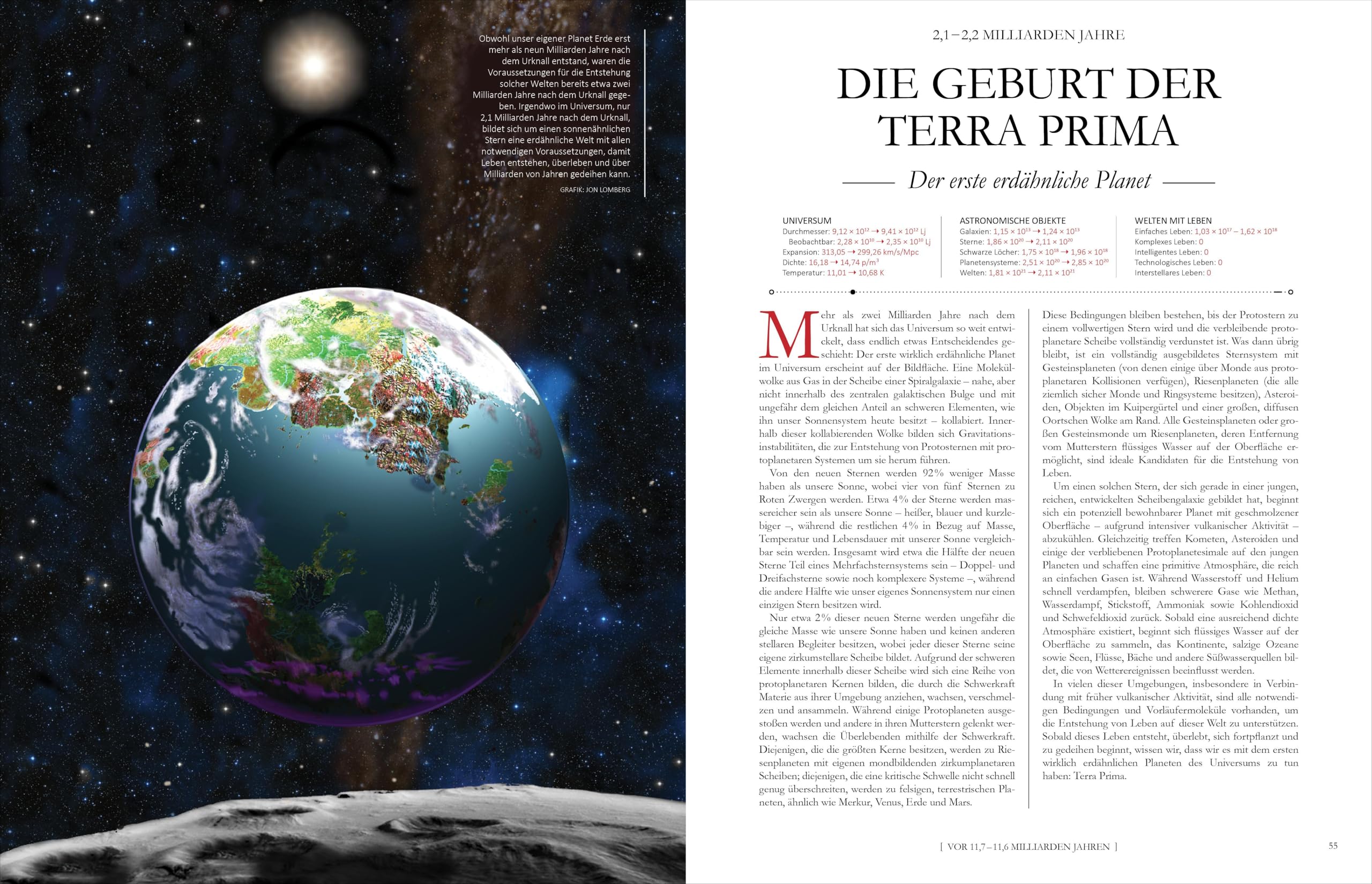 Die Chronik unseres Universums: Eine illustrierte Zeitgeschichte durch 13,8 Milliarden Jahre