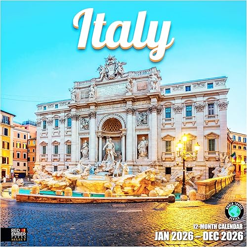 Miniatura 25 de RED EMBER Select - Calendario de pared 2026 de Playas Untamed & Scenic 2026 de 12 meses | 12 x 24 pulgadas abierto | Papel grueso y resistente | 01