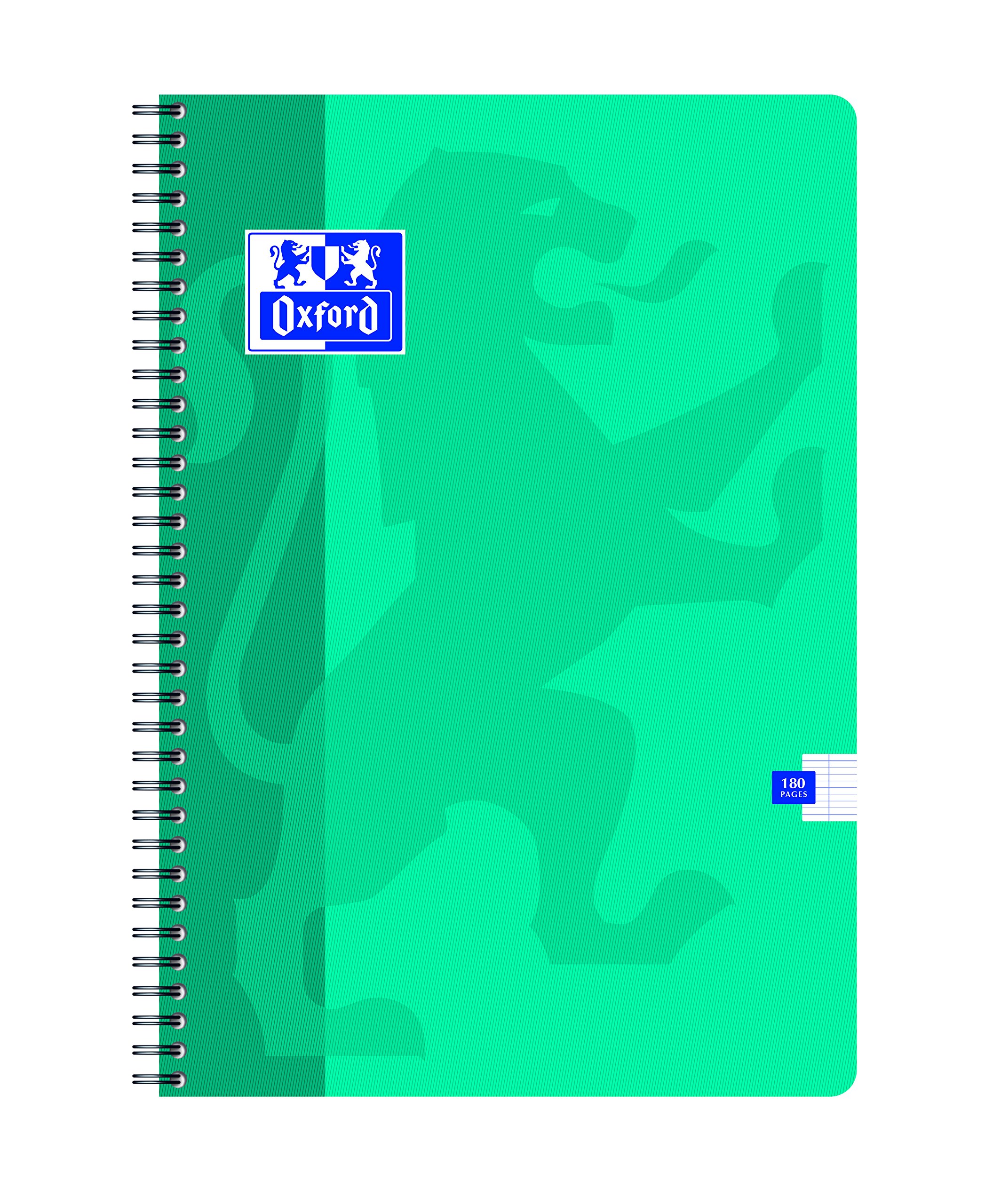 Oxford 100103358 Ufficio Classique Workbook plaid 21 x 29,7 centimetri 180 pagine 5 pezzi