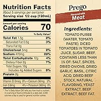 Vista 185 de Prego Salsa para pasta, champiñones, 24 onzas