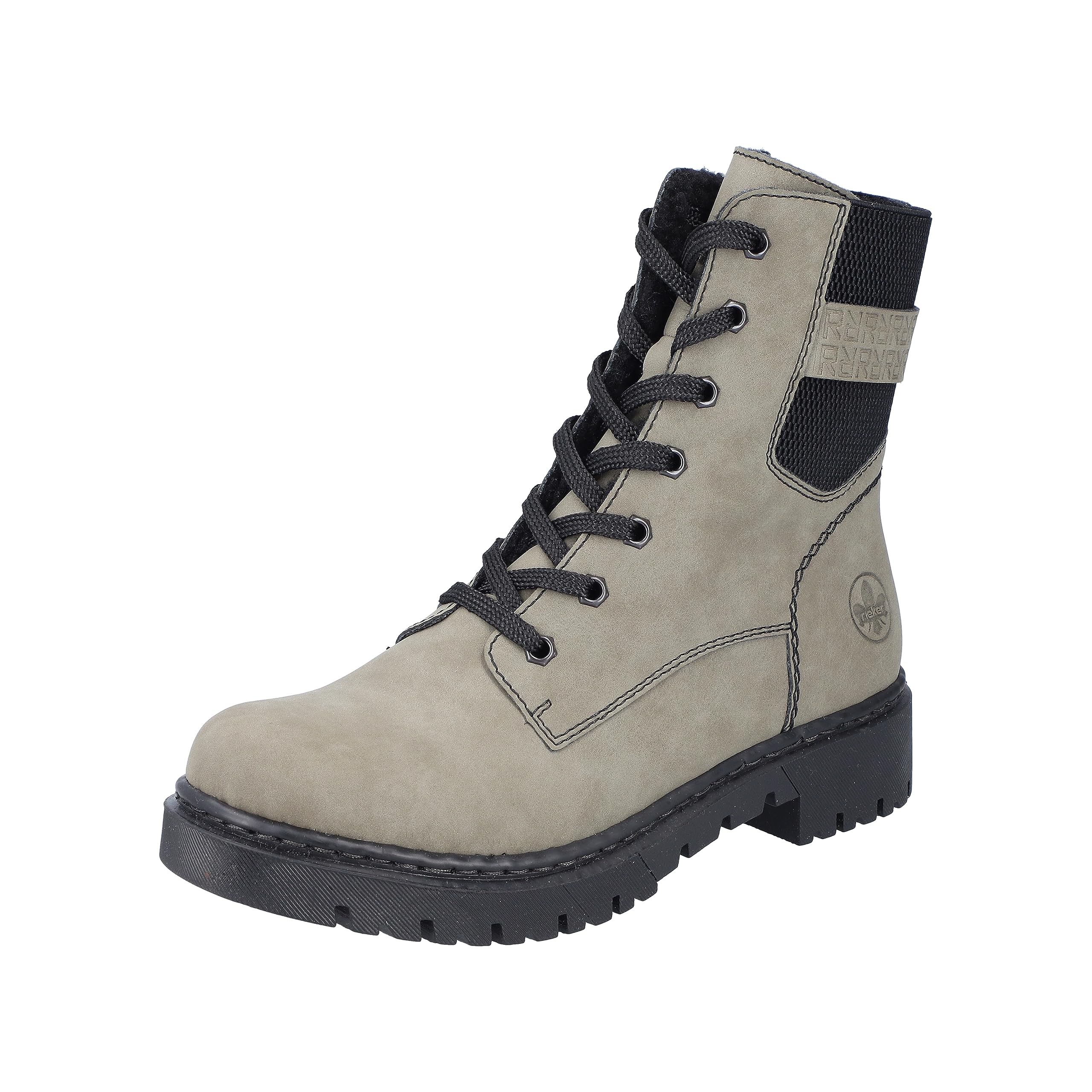 Rieker Damen Y2431Schnürstiefel
