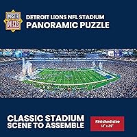 Vista 3 de Obras maestras NFL Estadio rompecabezas panorámica, 1000-Piece