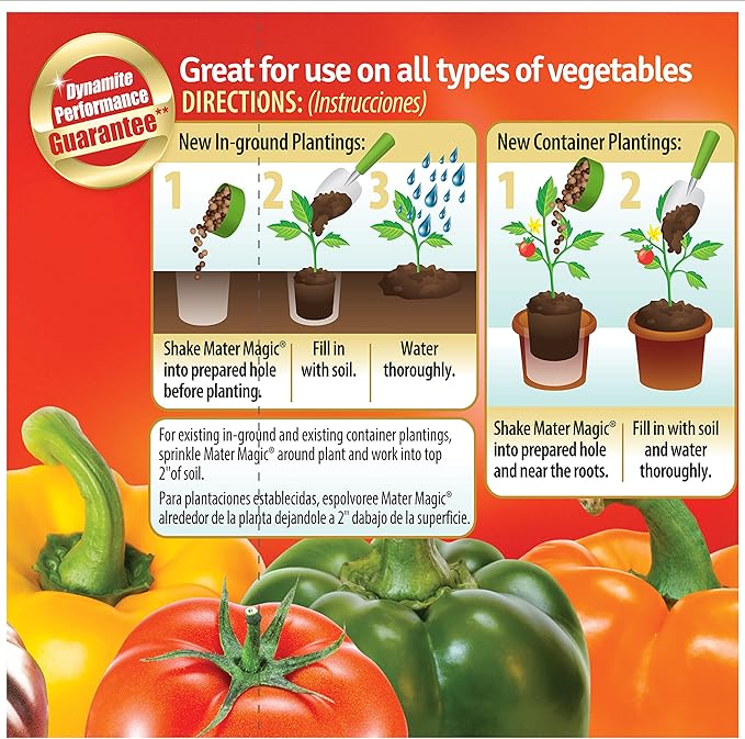 Fertilizante Orgánico para Tomates Dynamite Mater Magic 0.675 lb miniatura 4