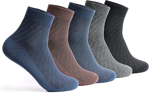 Supersox Ankle Socks for Men Combo, Made With Breathable, Anti Odour &amp; Moisture Absorbent Combed Cotton with a Extra Durab...