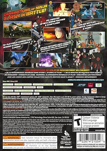 Miniatura 4 de Naruto Shippuden Ultimate Storm Generations - Xbox 360