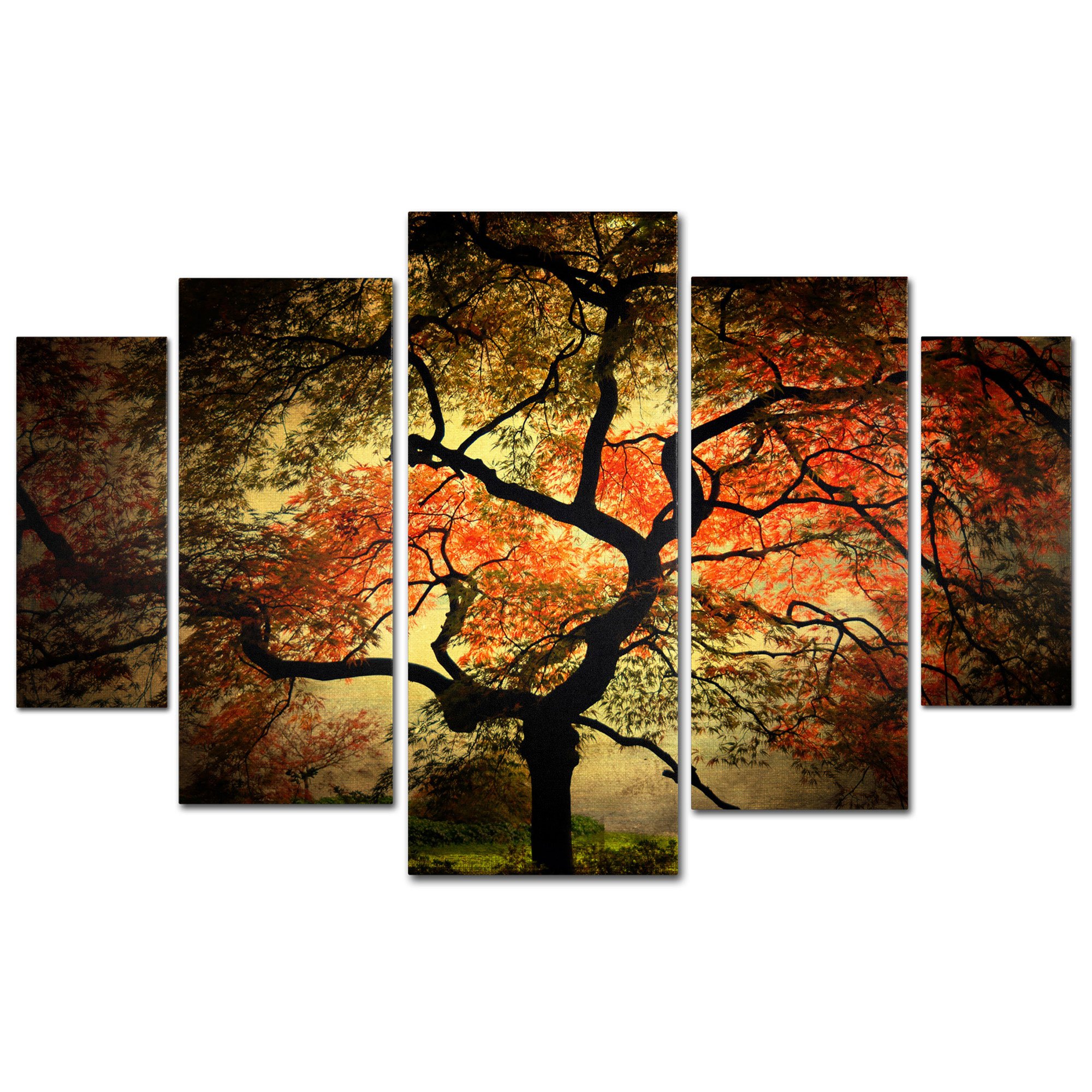 Trademark Fine Art Japanese Multi Panel Art Set by Philippe Sainte-Laudy