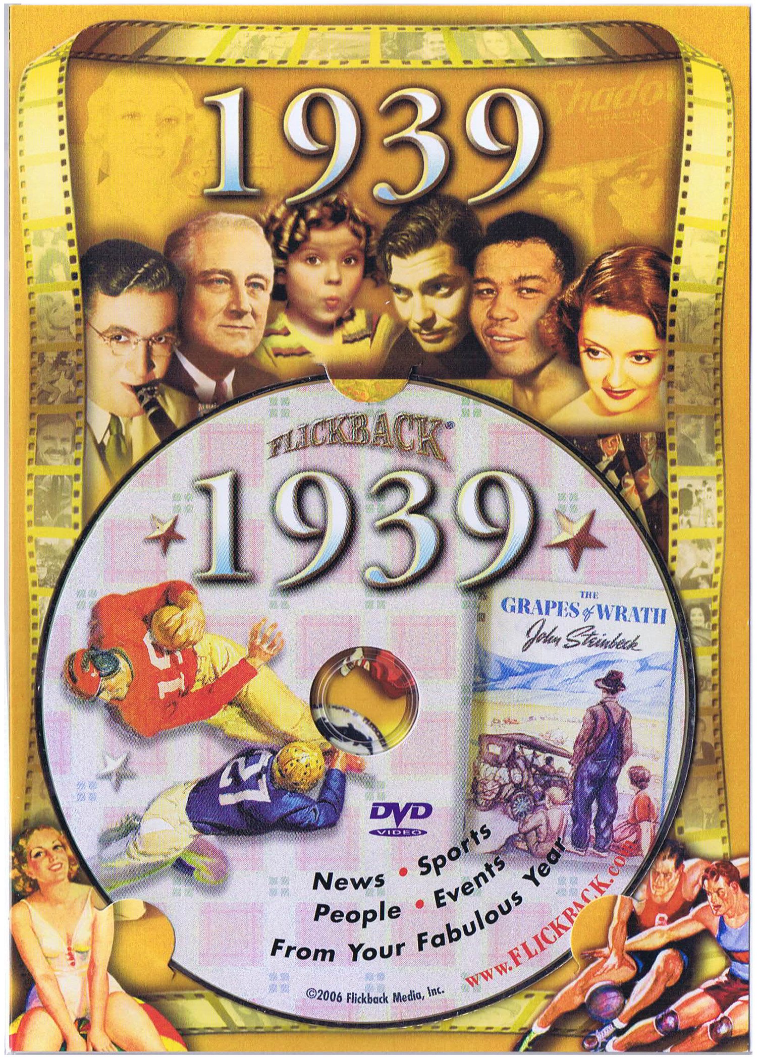 1939 Flickback DVD Greeting Card: Birthday Gift