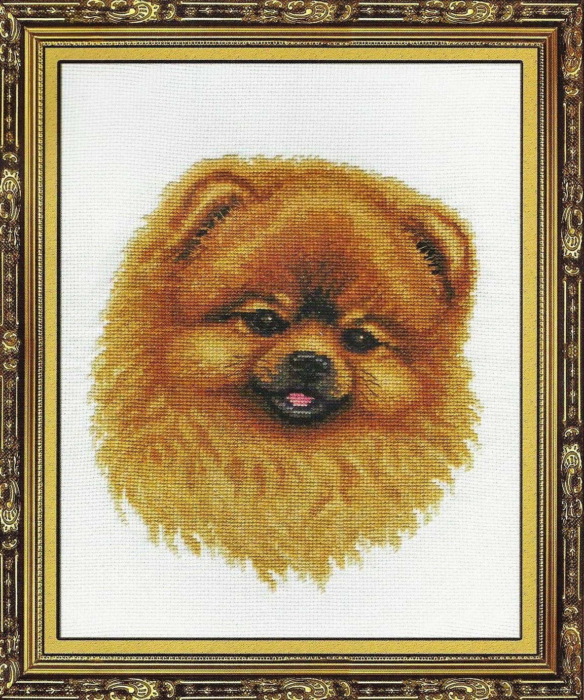 Amazon Counted Cross stitch kit Spitz クロスステッチ 刺繍キッ 刺しゅうキット 通販