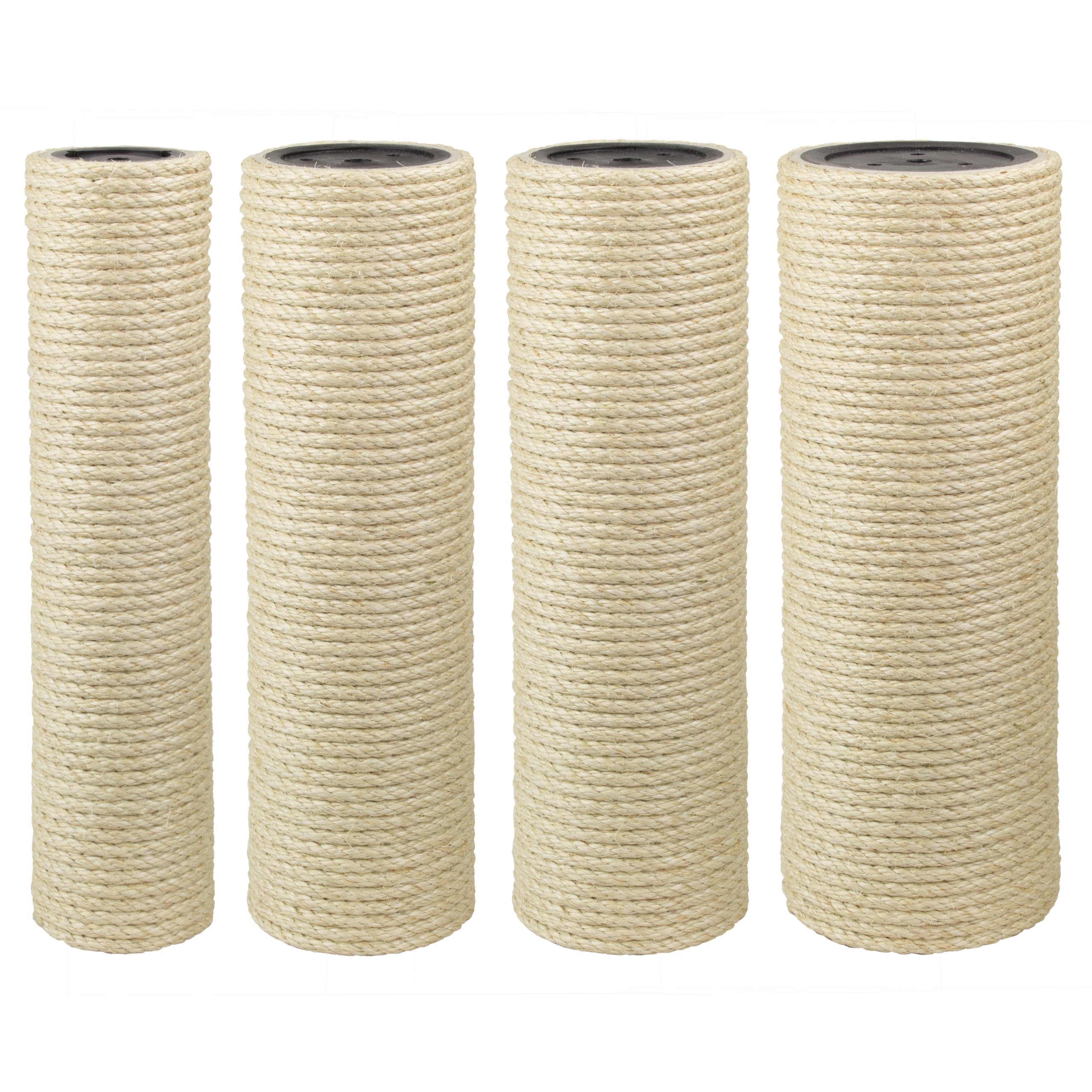 Kratzbaumland 15 cm Deluxe-Sisalstamm mit 8 mm Sisalseil Länge: 60 cm/Gewinde: 8 mm (M8)