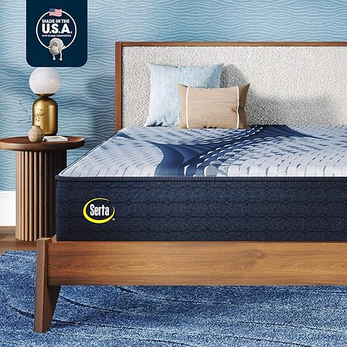 Miniatura 13 de Serta iComfort Aspire - Colchón de espuma viscoelástica de felpa de 14 pulgadas, alivia la presión, enfriamiento y apoyo para un sueño reparador,