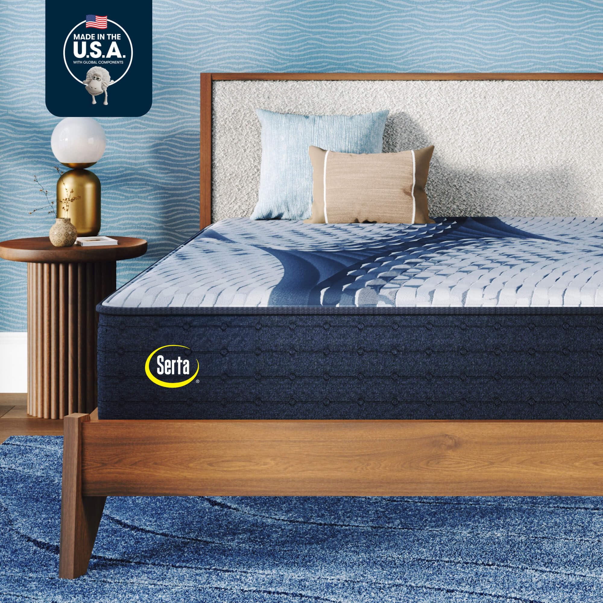 Serta iComfort - Aveda 12" Plush Full Memory Foam Mattress - Pressure-Relieving, Cooling, and Supportive for a Restorative Sleep - 100 Night Trial,
