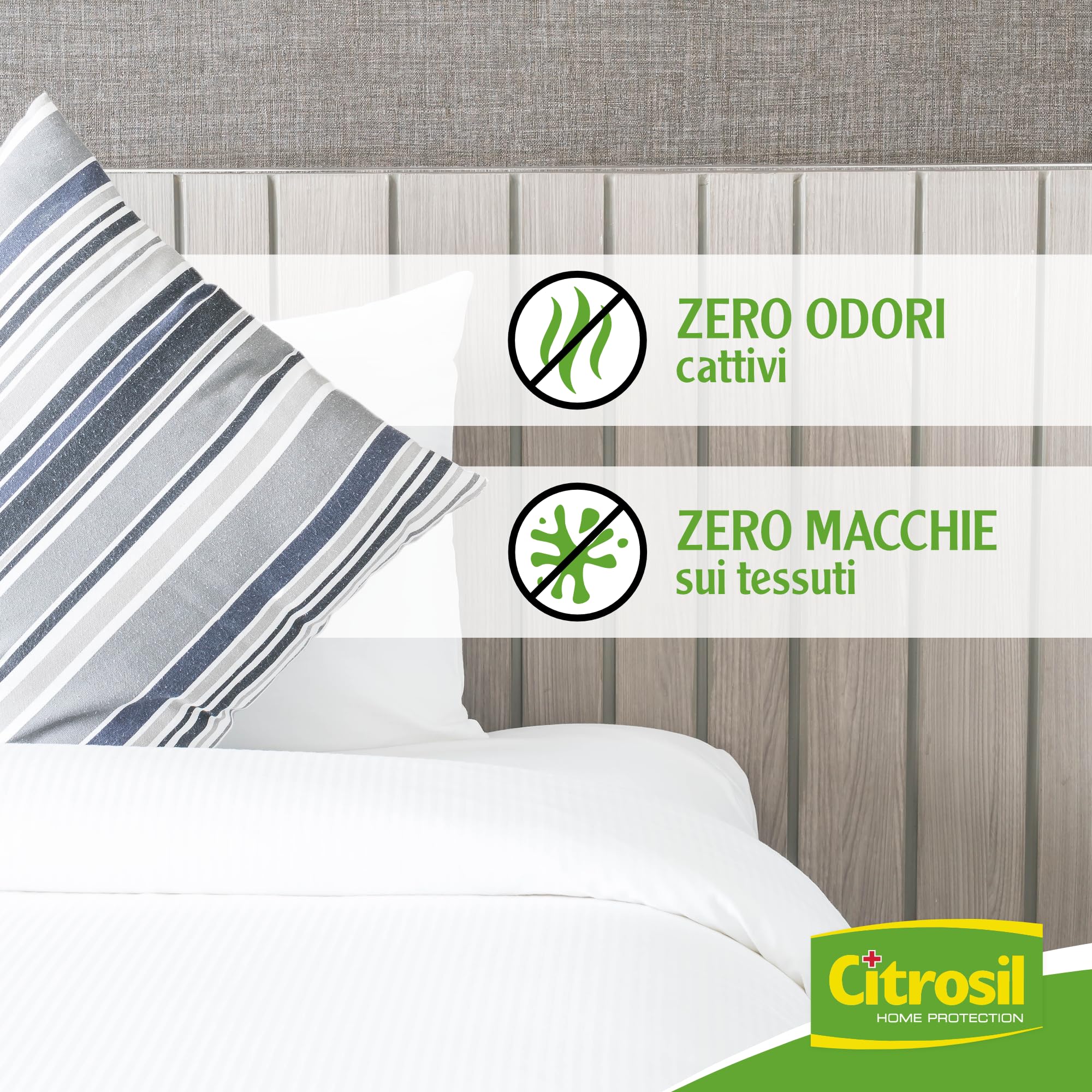 Citrosil Disinfettante Spray, Azione Virucida Completa, Elimina Fino al 99,9% di Virus e Batteri, Essenza di Lavanda, 300 ml x 12 Confezioni