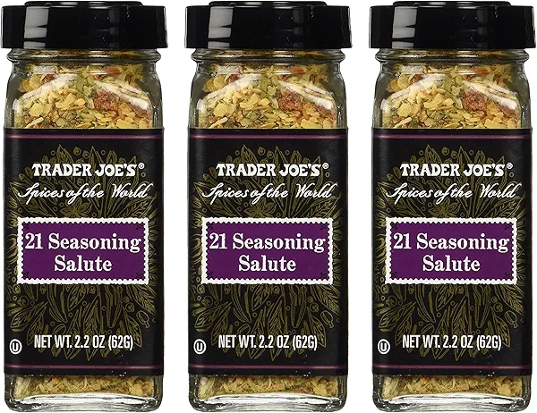 Trader Joe's 21 Seasoning Salute 2.2oz (Pack of 3)