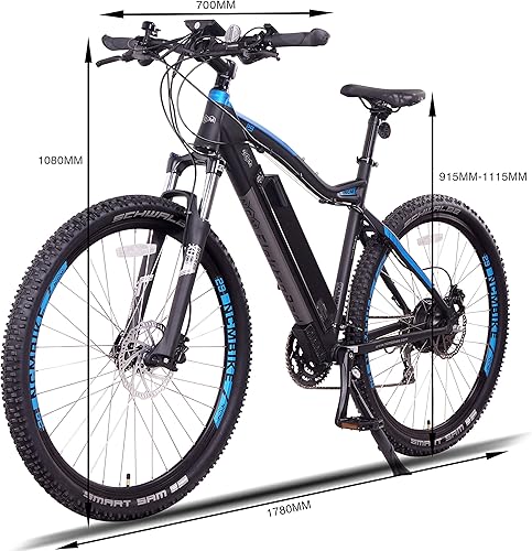 Meilleur vélo électrique 24 vitesses: le modèle CA101MI5700 de NCM